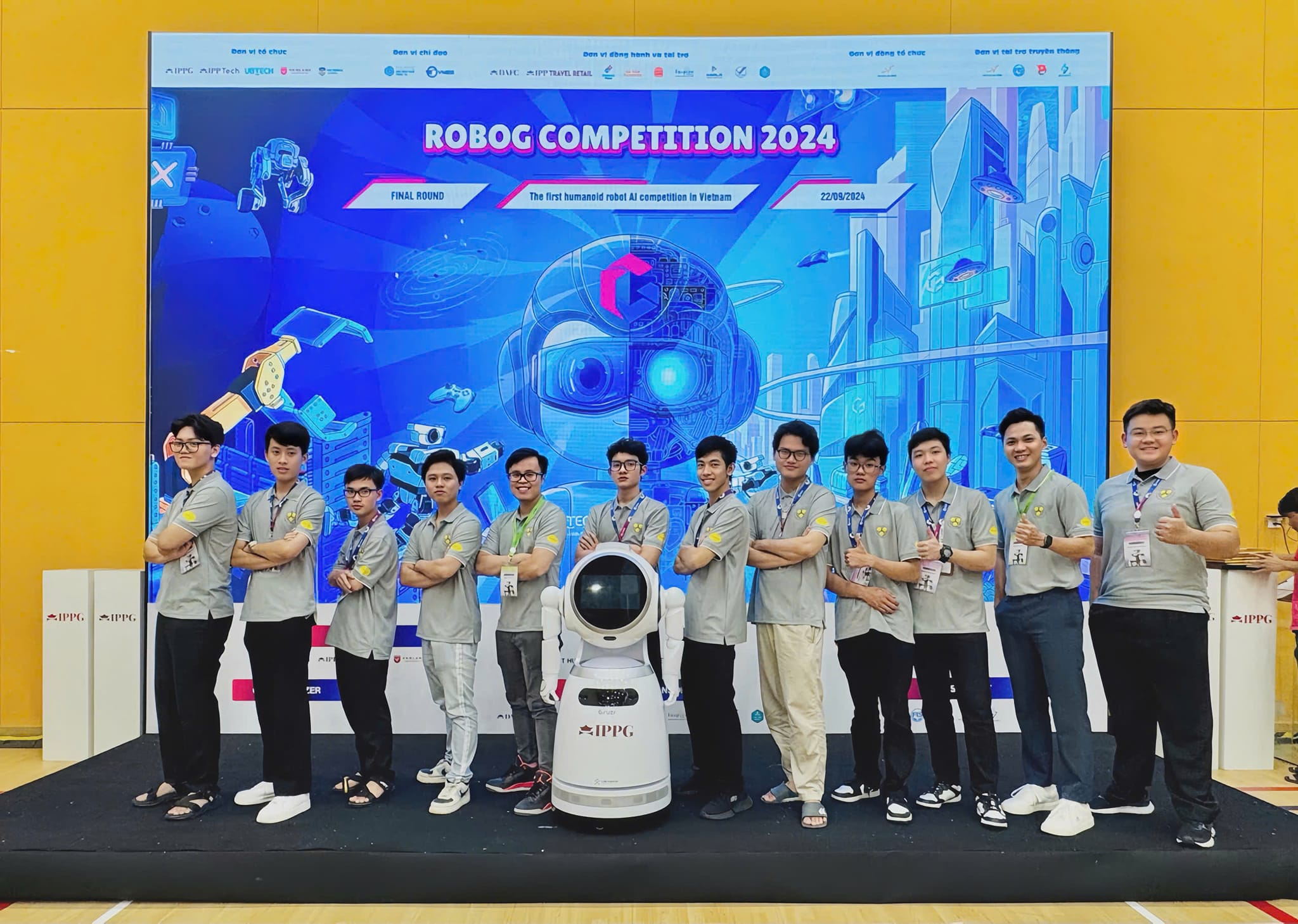 RoboG Competition 2024 — First humanoid robot AI competition in Vietnam